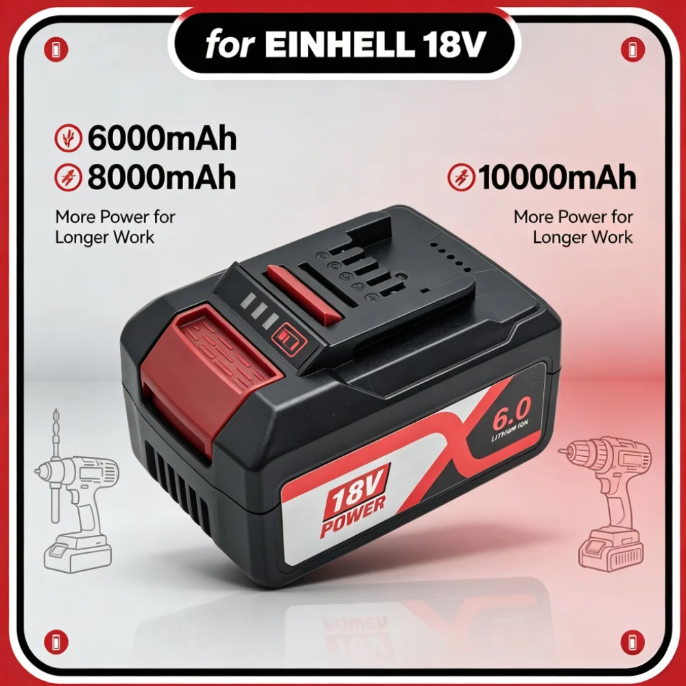 Power Xchange Tools - for EINHELL 18V PXC1830 6.0Ah Replacement