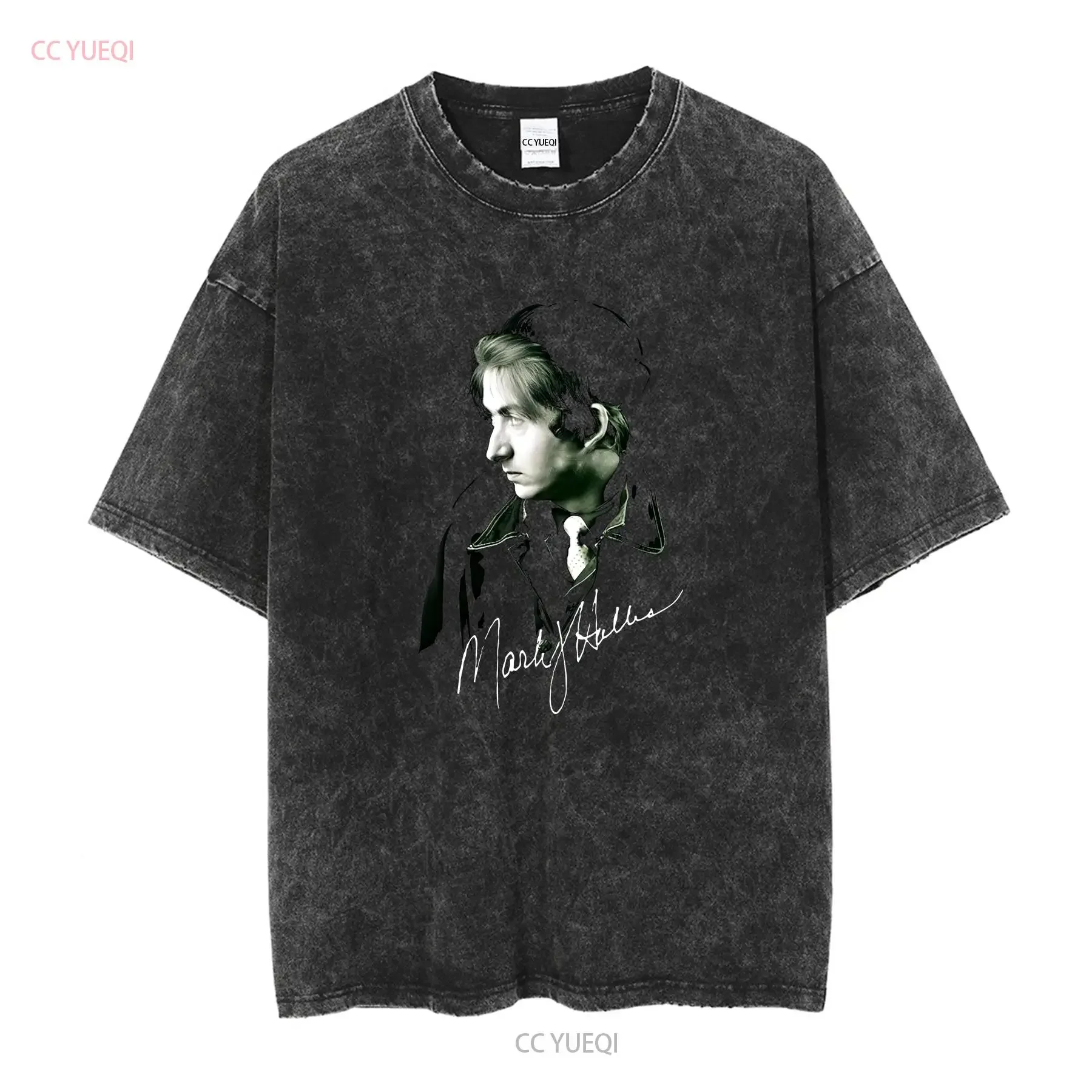Rare Mark Hollis Singer Hip Hop Cotton Black All Size T shirt vintage Washed Slightly Breathable Unisex Casual homme Stretched