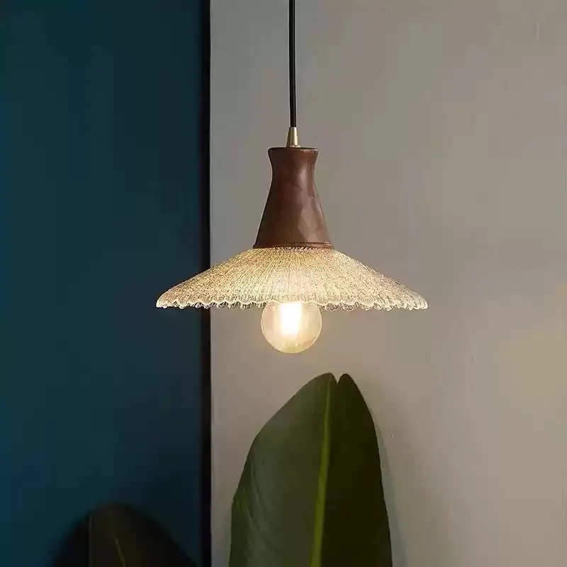 Everbright Store Medieval French All Copper Retro Restaurant Entrance Bar Counter Bedroom Bedside Glass Small Chandelier