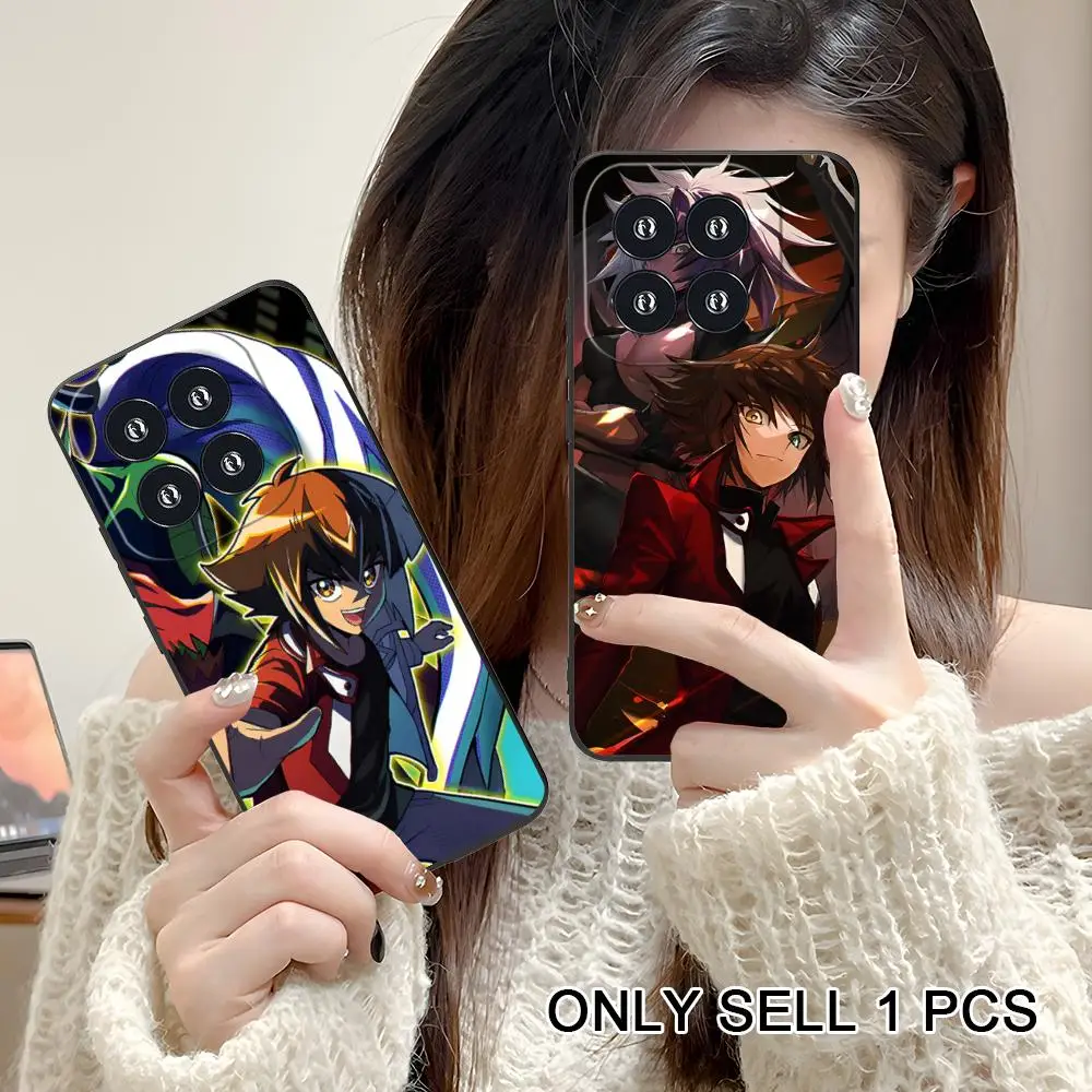 

Yugioh Jaden Yuki Phone Case for Xiaomi 17 15 14 13 12 Mi 11 T Ultra Lite Pro S X 5G Soft TPU Shockproof Cover