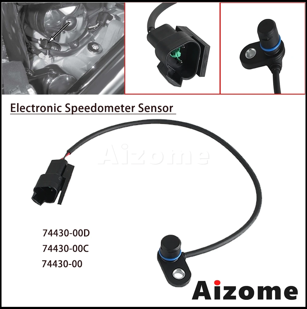 

Speedometer Sensor Motorcycle Electronic Speed Sensor Accessories For Harley Electra Glide Road King Custom Street Glide 2000-06