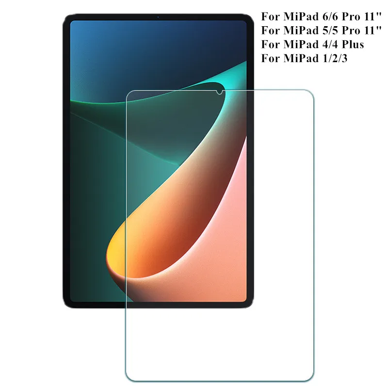 

For Xiaomi Pad 6/5 Pro 11 Tempered Glass Screen Protector Protective Film For MiPad 4 Plus 10.1 inch 3 2 1 8 inch Tablet Film