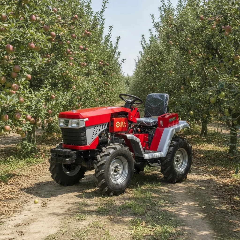 New Arrival Multifunctional Wheeled Tractor Hot Selling Farm Equipment, Customized Spare Parts Supply, Free Shipping