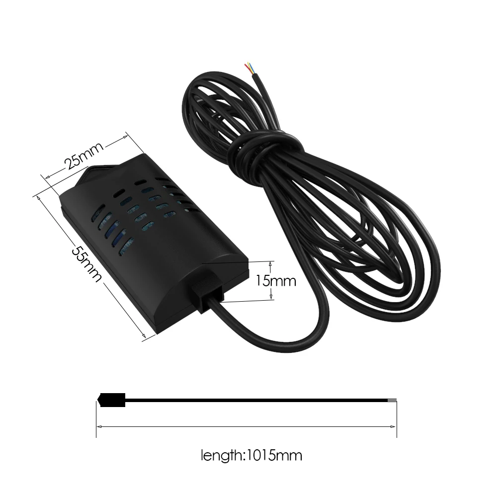 SHT20 Digital Temperature Humidity Sensor Module With Case 1M Extension Cable 0-100%RH -40 -125 Replace AM2320 DHT11 DHT22