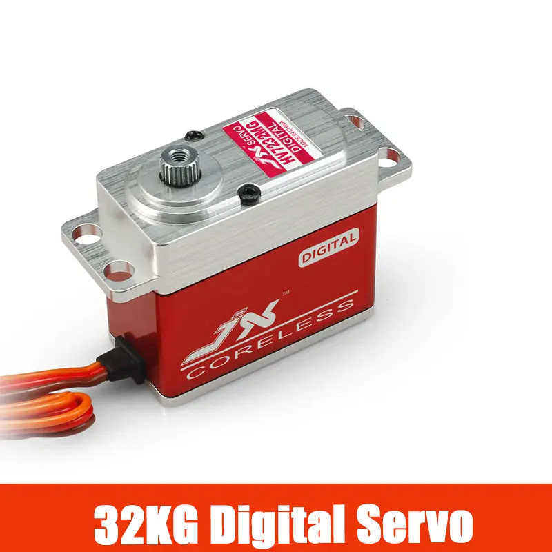

PDI HV7232MG 32KG High Torque Digital Servo High Voltage Full Metal Gear for RC Car Robot Airplane Boat DIY Model Toy