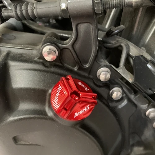 Imagen 2 del producto Para Benelli TRK 502 502X Leoncino 500 TRK502 TRK502X tapa de llenado de líquido de freno delantero de motocicleta tapa de protección de líquido de freno trasero