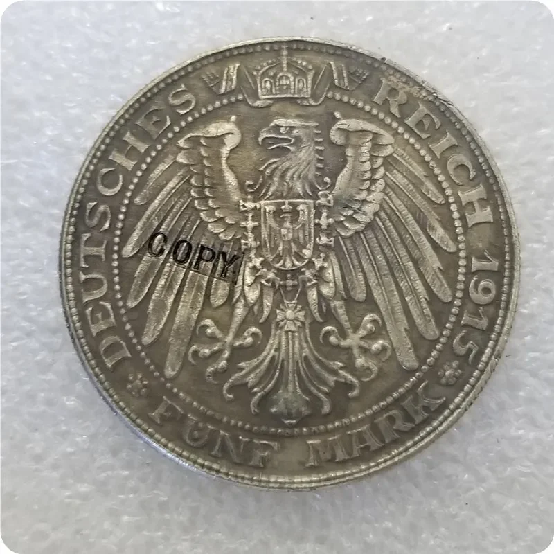 1915 Germany  Coin COPY commemorative coins-replica coins medal coins collectibles Challenge Pocket Coins Christmas Gifts