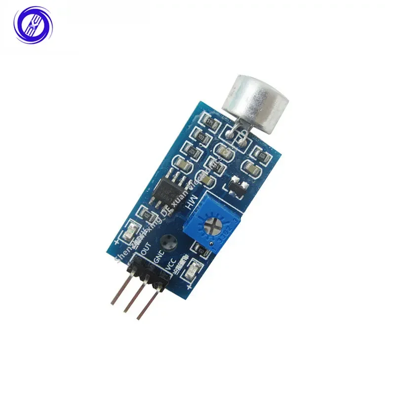 5pcs Sound Detection Sensor Module Sound Sensor Intelligent Vehicle For Arduino DIY Kit Parts