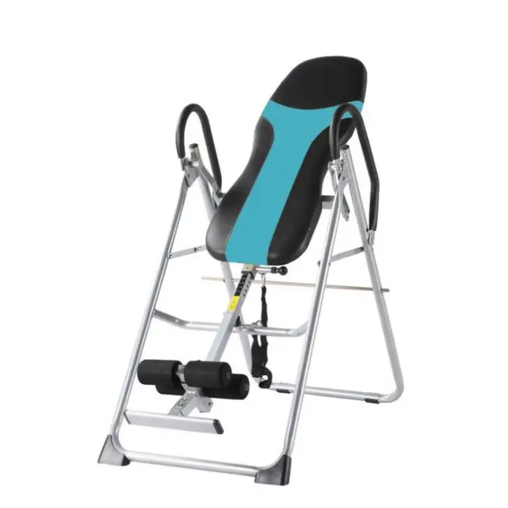 

Longotech Gym Equipment Inversion Table Foldable Gravity Back Therapy Fitness Reflexology Stretch Handstand Machine