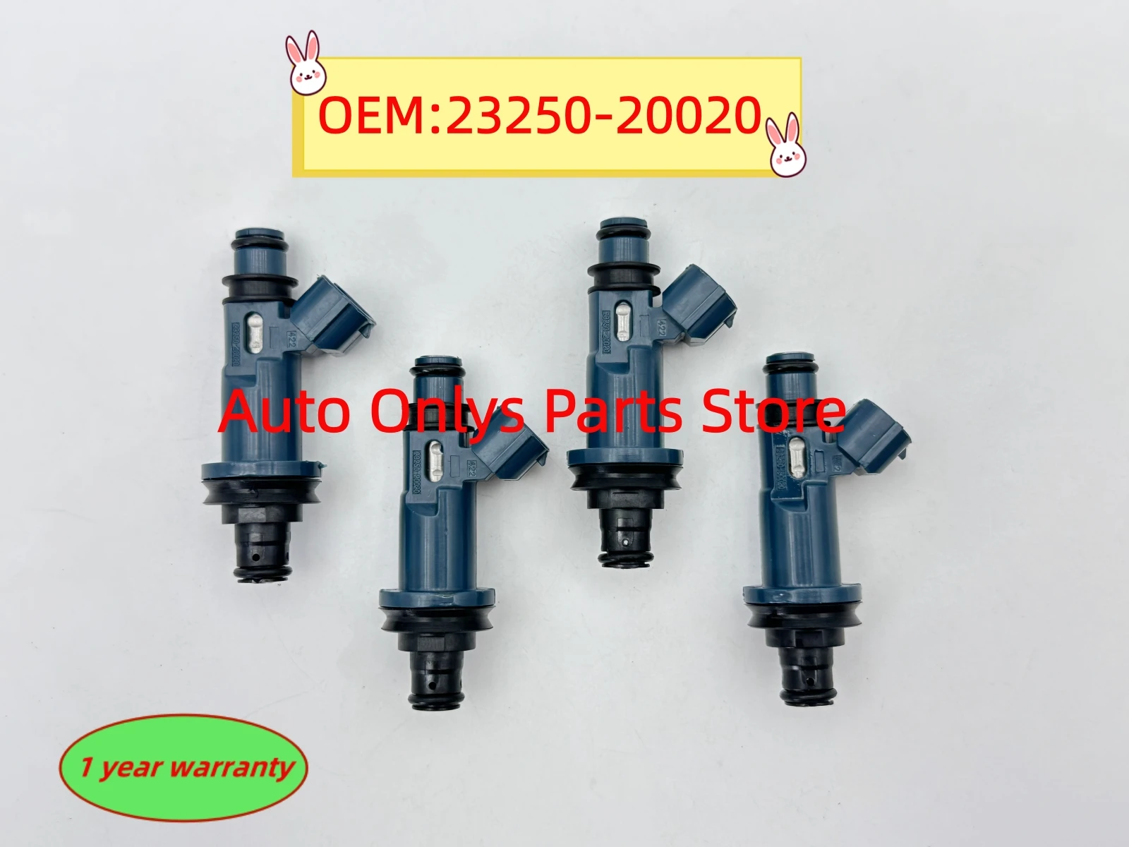 

4 шт. 23250-20020 Высококачественная топливная форсунка 23209-20020 23209-0A010 для TOYOTA ASIA Camry 2006 Alphard 2003 ~ 2005 3,0 л 1 мЗ