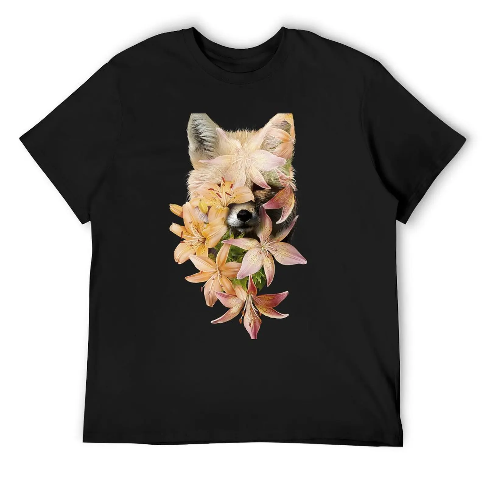 

Foxy flowers T-Shirt blanks custom shirt shirts graphic tees baggy shirts mens white t shirts