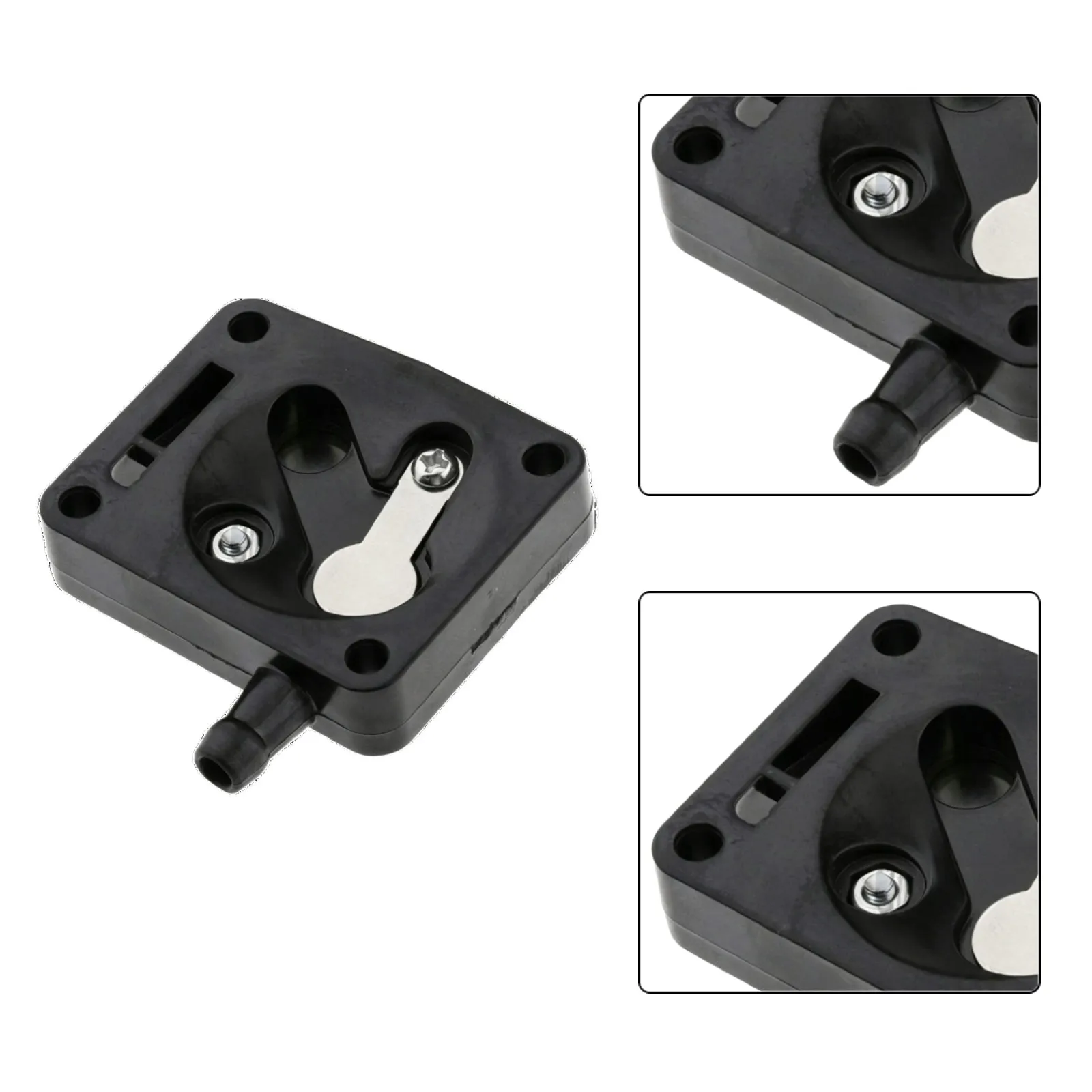 Fuel Pump Assembly Compatible with 2 Outboard Motors 3hp 6hp 8hp 9.9hp 13.5hp 15hp 6G1-24412-01 and 6G1-24412-00