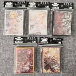 60pcs/pack Anime Yu-Gi-Oh! Dogmatika Ecclesia Blazing Cartesia the Virtuous Card Sleeves Game Yugioh Sleeve Cards Case for Gift