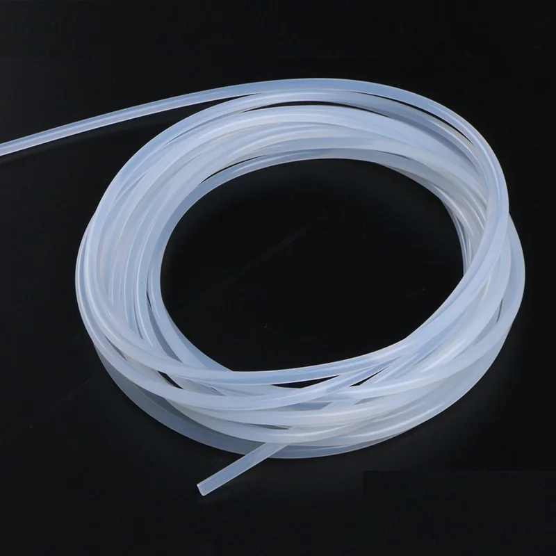 1-20mm Translucent Silicone Rod Industrial Sealing Soft Bar -60-240 Degree Acid  Resistant Round Bending Cord 32ft/16FT