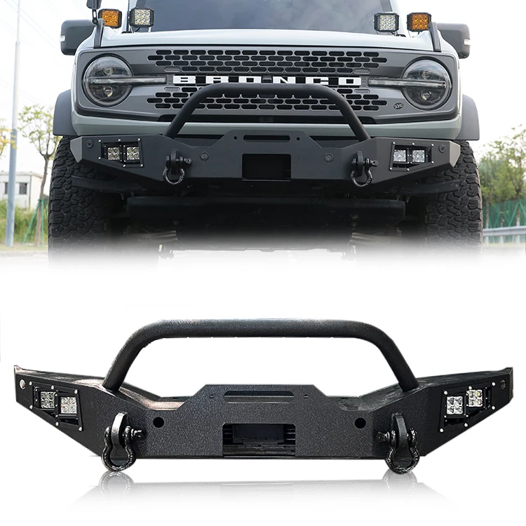 

Carbon Steel bar Parts Front Bumper for Bronco 2020+custom