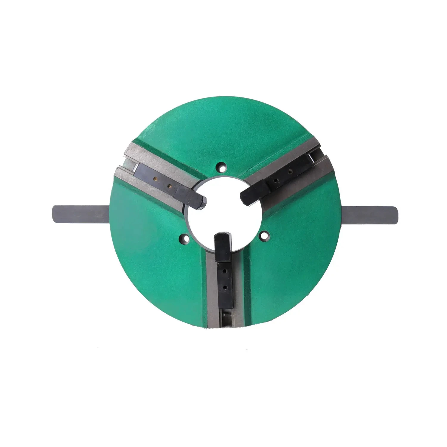 D200 Self-centering 3 Jaws Manual Lathe Chuck Welding Positioner Turntable Accessories Center Hole 80mm Clamp Range