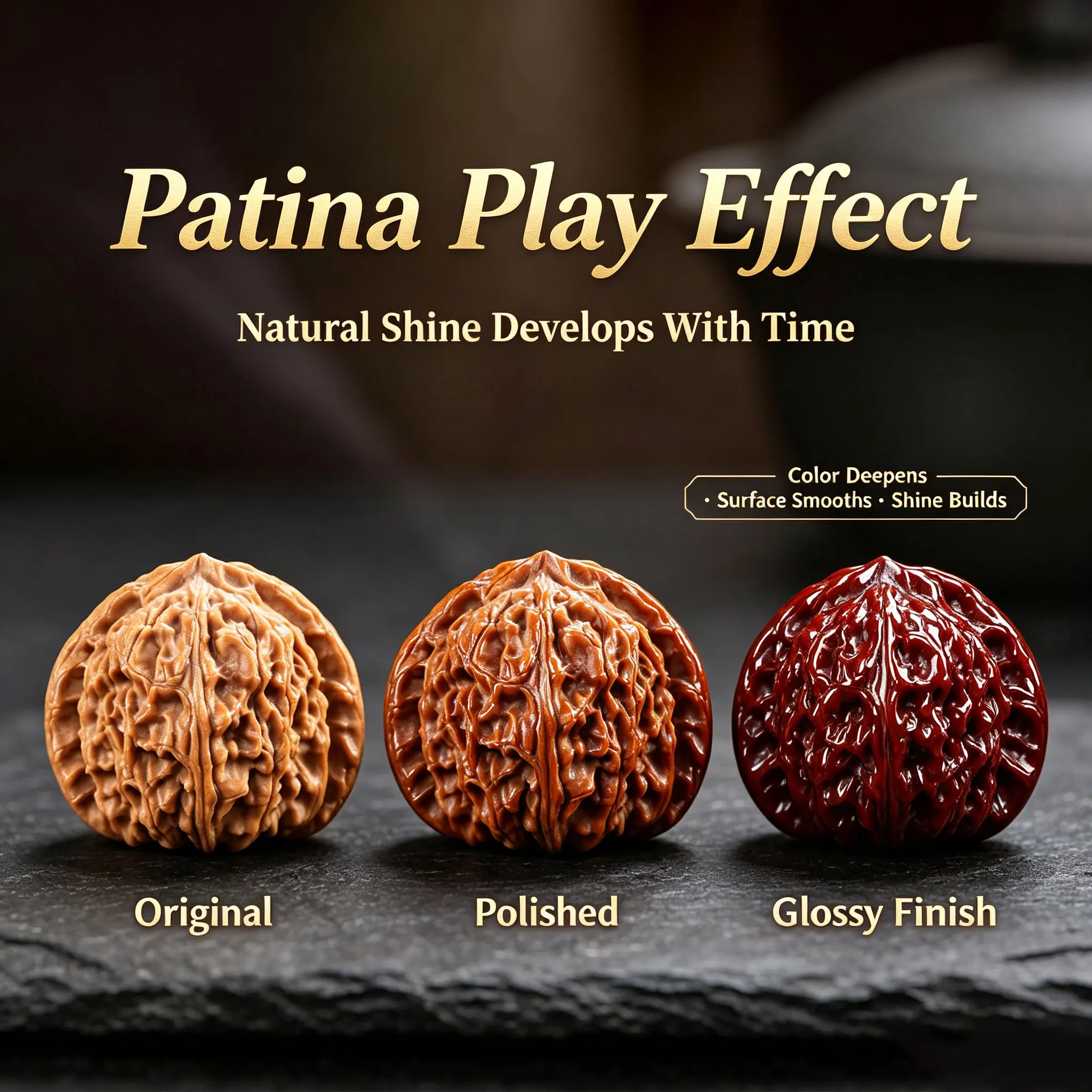 Textured Bead Polishing Gloves Thick Nano Knit Gloves for Playing Walnuts, Wood Bracelets, Polishing and Patina Building