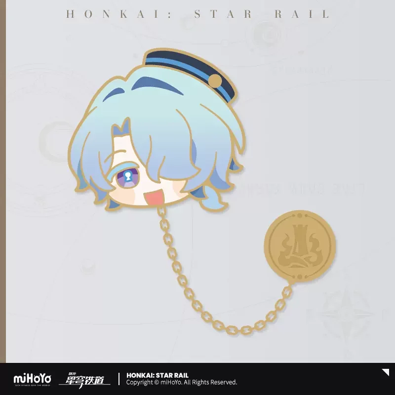 Sunsyea Honkai Star Rail Officiële Merch miHoYo Originele Authentieke PMZLG Metalen Broche Aventurijn Acheron Firefly Dan Heng Kafka