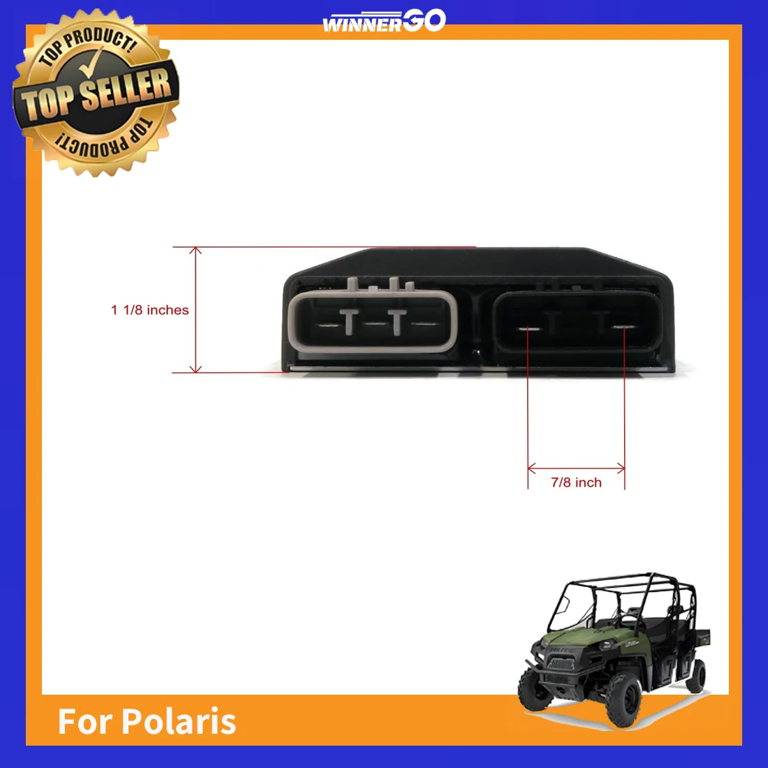 Spannungsregler-Gleichrichter für Polaris Ranger Crew 800, RZR 4 800 2011-2014 Ranger Crew 570 2011-2014 UTV-Teile Ranger 500 570 Crew 800 900 Ranger XP800 XP900 RZR 570 RZRS800 2011 2012 2013 2014 – Detail 6