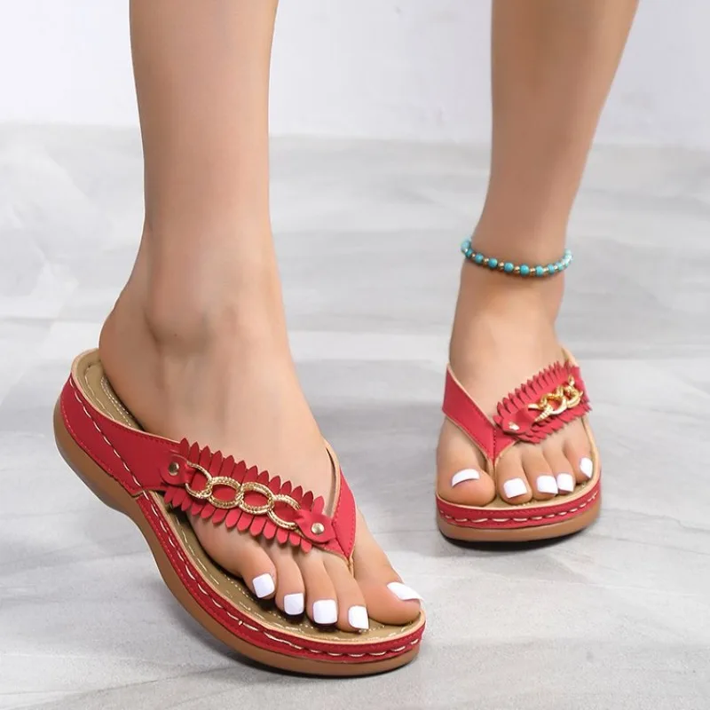 Summer Dressy Sandals For Wedding Women Thong Sandals Comfy Slider  Open Women Summer Support