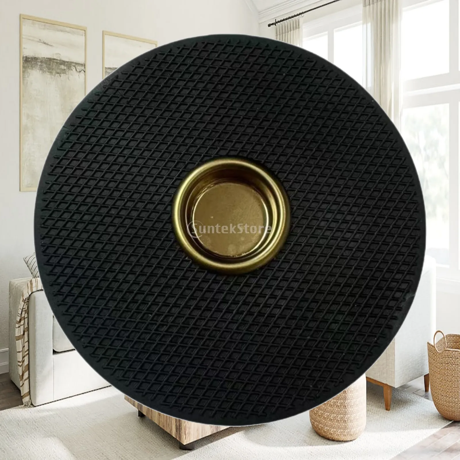 Cello Rock Stop Non Slip Mat Durable Metal Endpin Pad Protector Support Accessory for Musical Cello