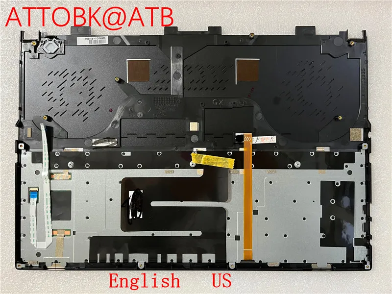 Imagem -05 - Teclado do Portátil com Luz de Fundo para Asus Rog Zephyrus s Gx531 Gx531gs Gx531 Gx531gm Gx531gw