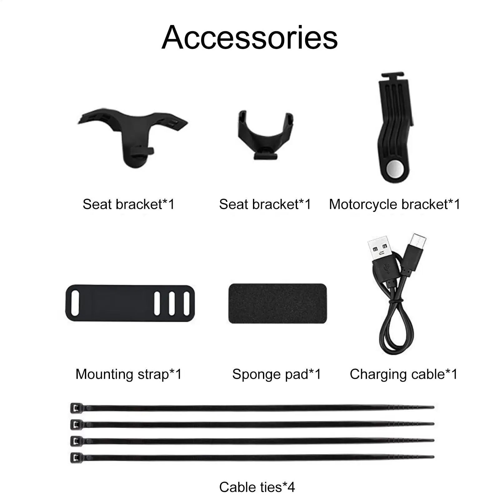 

Bike Rear Light Rechargeable LED Lights For Bike Bright Waterproof Lamp For Riding Scooter Commuting Cycling Women Kids Men