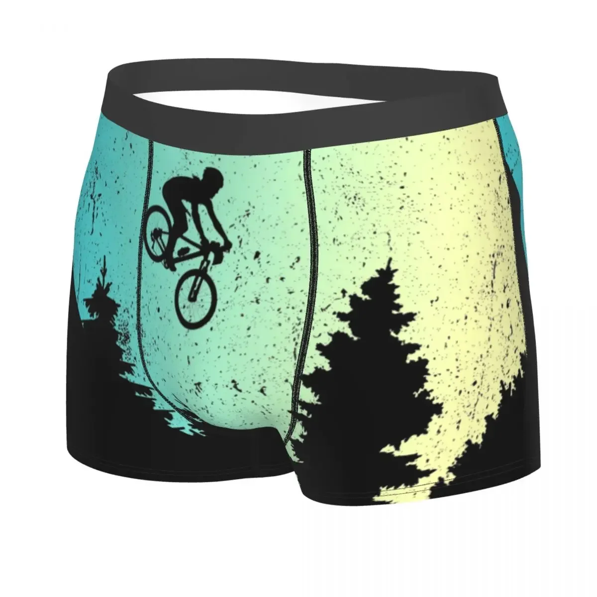 Custom Mountain Biker Bike Underwear Men Breathable MTB Bicycle Boxer Briefs Shorts Panties Soft Underpants For Male