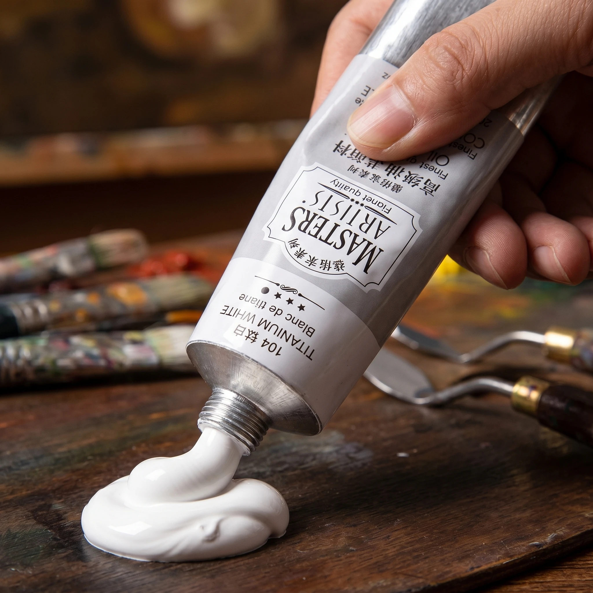 Marie's 60ml Artist Grade Oil Paint Vivid Rich Pigment Fade Resistant for Canvas Ceramic Wood Portrait DIY Art Painting Supplies