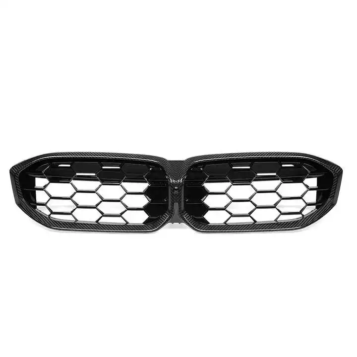 

RELI5 High-performance Carbon Fiber Car Grille for BMW 3 Series G20 G28 LCI 2023+ Honeycomb Grille Glossy Black Automotive Grill