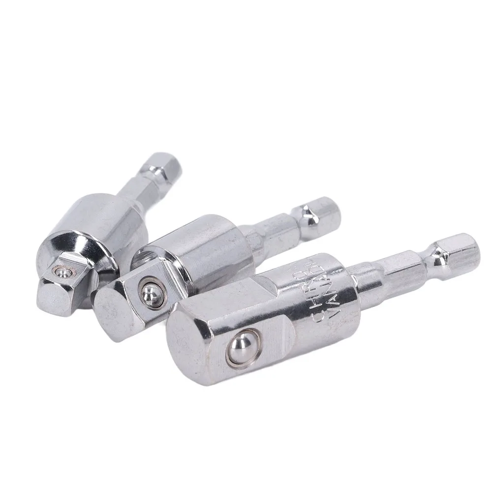 3 PCS Electroplating Finished Adapters 1/4