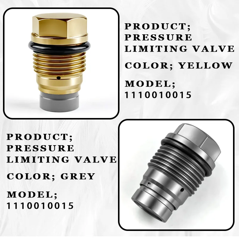1110010028 4383889 095420-0670 Pressure Relief Valve Multi-Kit, Universal Fit for Japanese & Heavy-Duty Diesel Engines Y0327