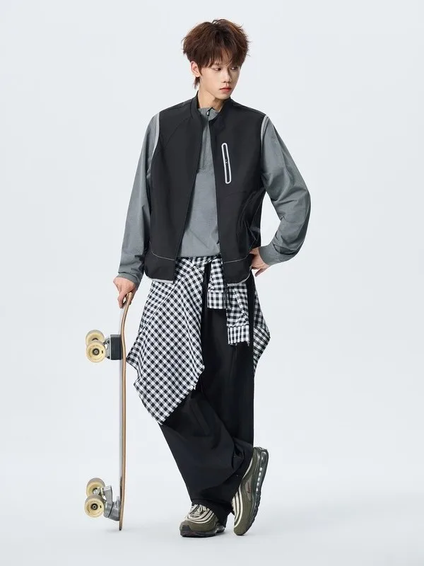 spring-casual-sports-vest-set-men's-svel-tank-top-long-pants-outdoor-leisure-polyester-fiber-teenage-boy's-sportswear