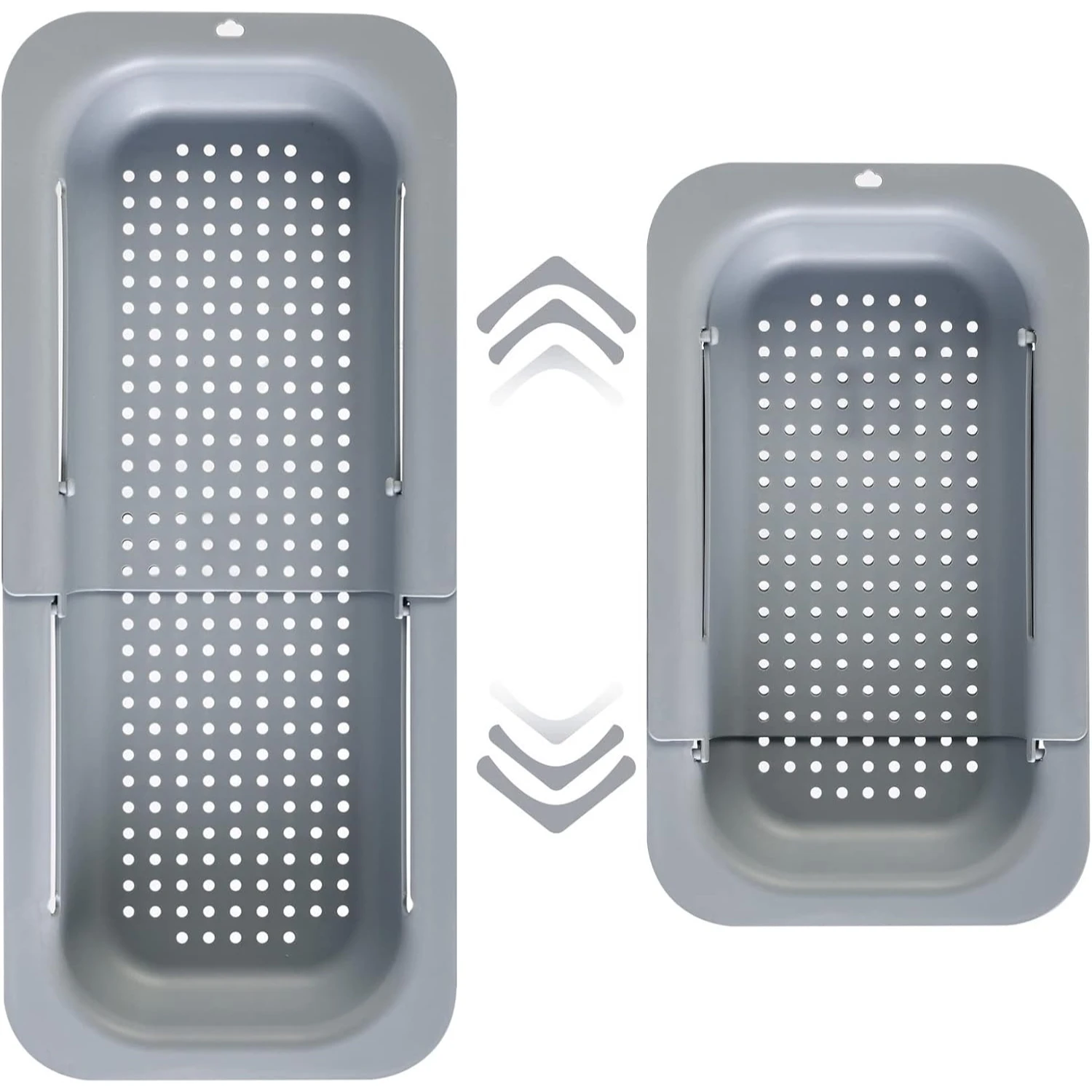 

Kitchen Sink Strainer, Retractable Filter Basket Over Sink For Washing Vegetables And Fruits, Draining Cooked Pasta And Drying