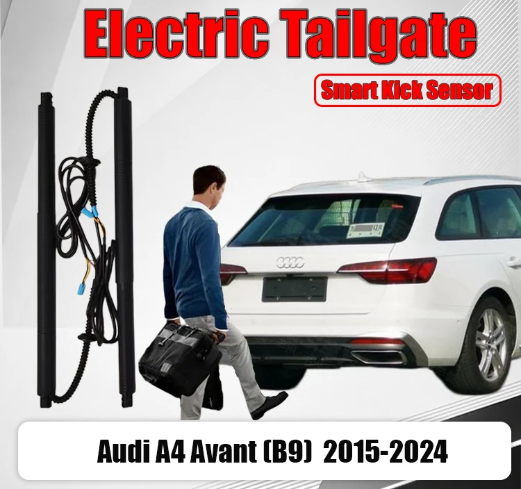 Electric Tailgate Upgrade Kit For Audi A4 Avant (B9)  2015-2024 Power Lift Support Rods Auto Trunk Boot Lid Power Liftgate Modi