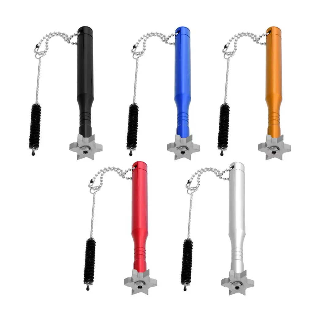 

Golf Groove Sharpener Cleaner Universal Regrooving Tool Club Cleaning Brush Sharpening Kit for Golf Practice Swing Equipment