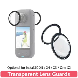 Lens Guards for Insta360 X5 X4 X3 One X2 Accessoroy Lens Protector Cover for Insta 360 X5 X4 X3 X2 Anti-Scratch Protective Guard