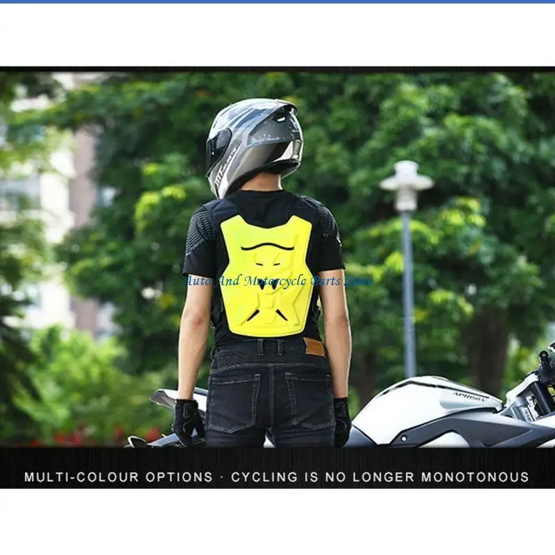 P9FD دراجة نارية الدراجة الترابية جسم درع الصدر الظهر سترة حامي التزلج على موتوكروس #2