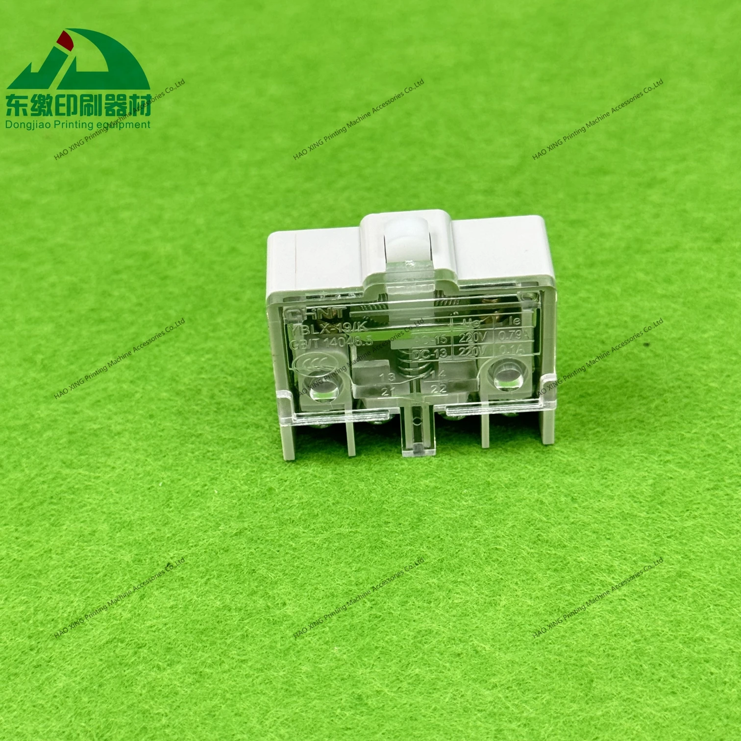 Printing Machinery Spare Parts Limit Switch YBLX-19/K for Cutting Printing Machine Accessories Plastic Push Button Circuit CHINT