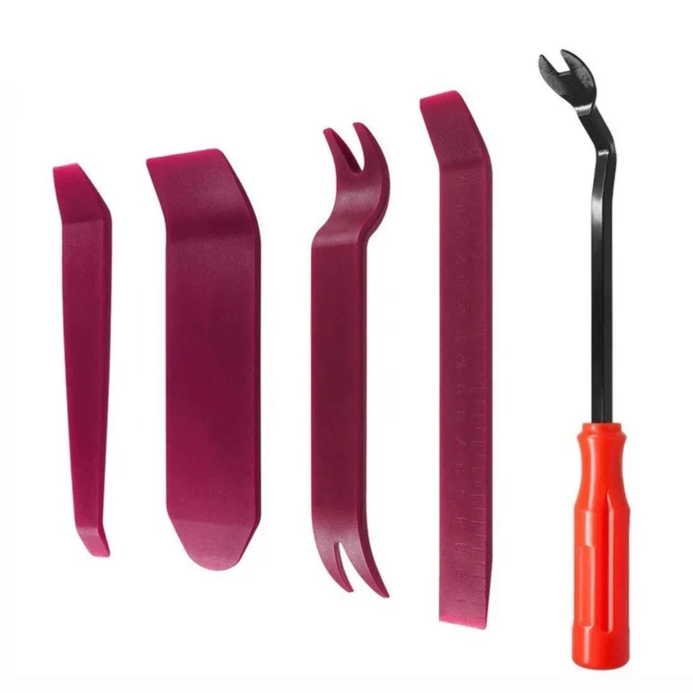 

1/4pcs Auto Door Clip Panel Trim Removal Tools Car Interior Conversion Repairing Tool Kits Navigation Blades Disassembly Plastic