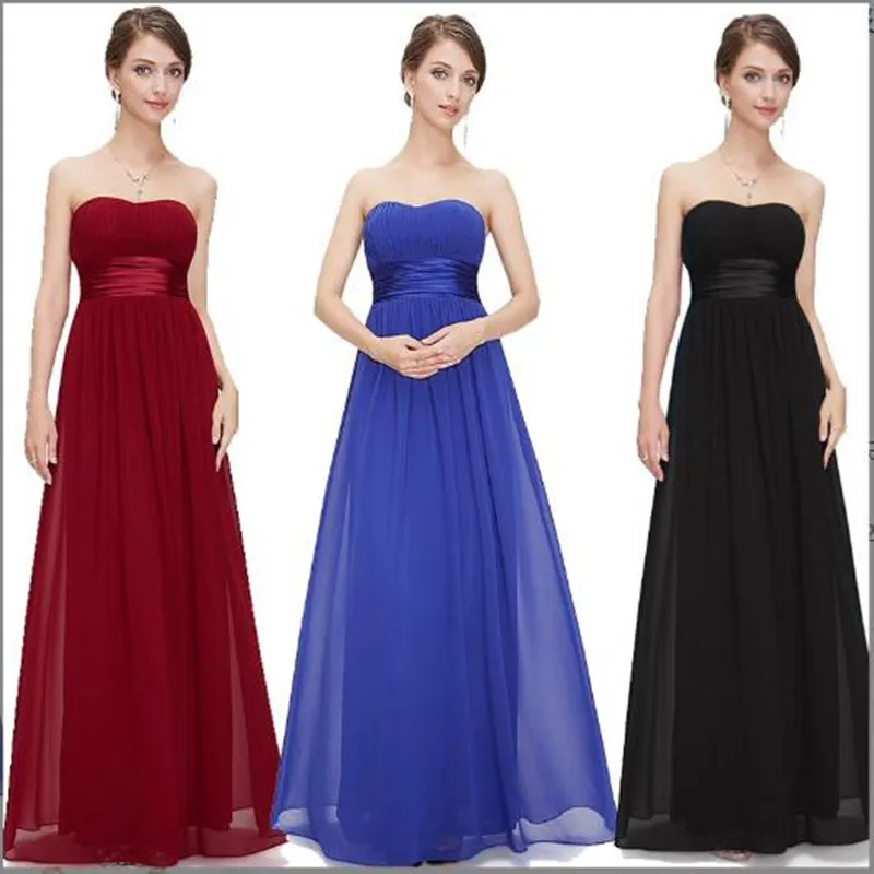 Women's Chiffon Red A-Line Prom Evening Dresses Long Sweetheart Simple Vestidos Sleeveless Sexy Evening Party Gown