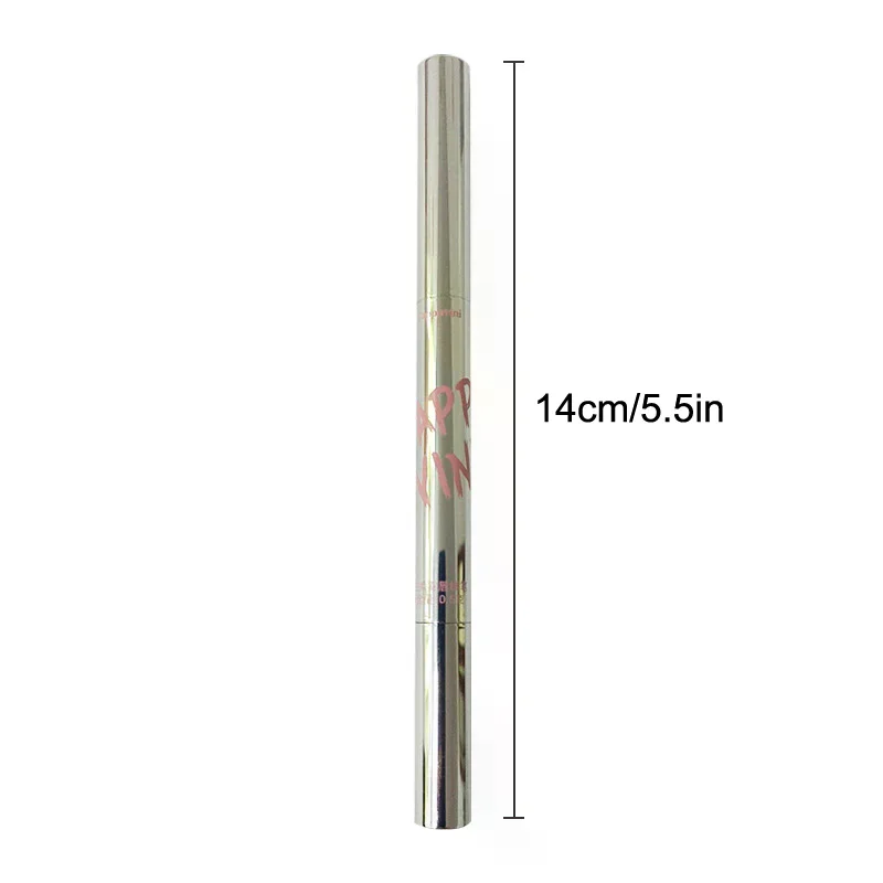 ดินสอเขียนขอบปากเนื้อแมทท์แบบสองหัว 1 ชิ้น พร้อมแปรงทาปากแบบฟูฟ่อง ติดทนนาน เนื้อกำมะหยี่แบบแมทท์ ลิปสติกเนื้อแมทท์แบบละอองน้ำ สำหรับเขียนขอบปาก