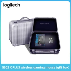 Logitech G502 X PLUS LIGHTSPEED WIRELESS GAMING MOUSE RGB Lighting Rechargeable Programmable Mouse Limited Gift Box