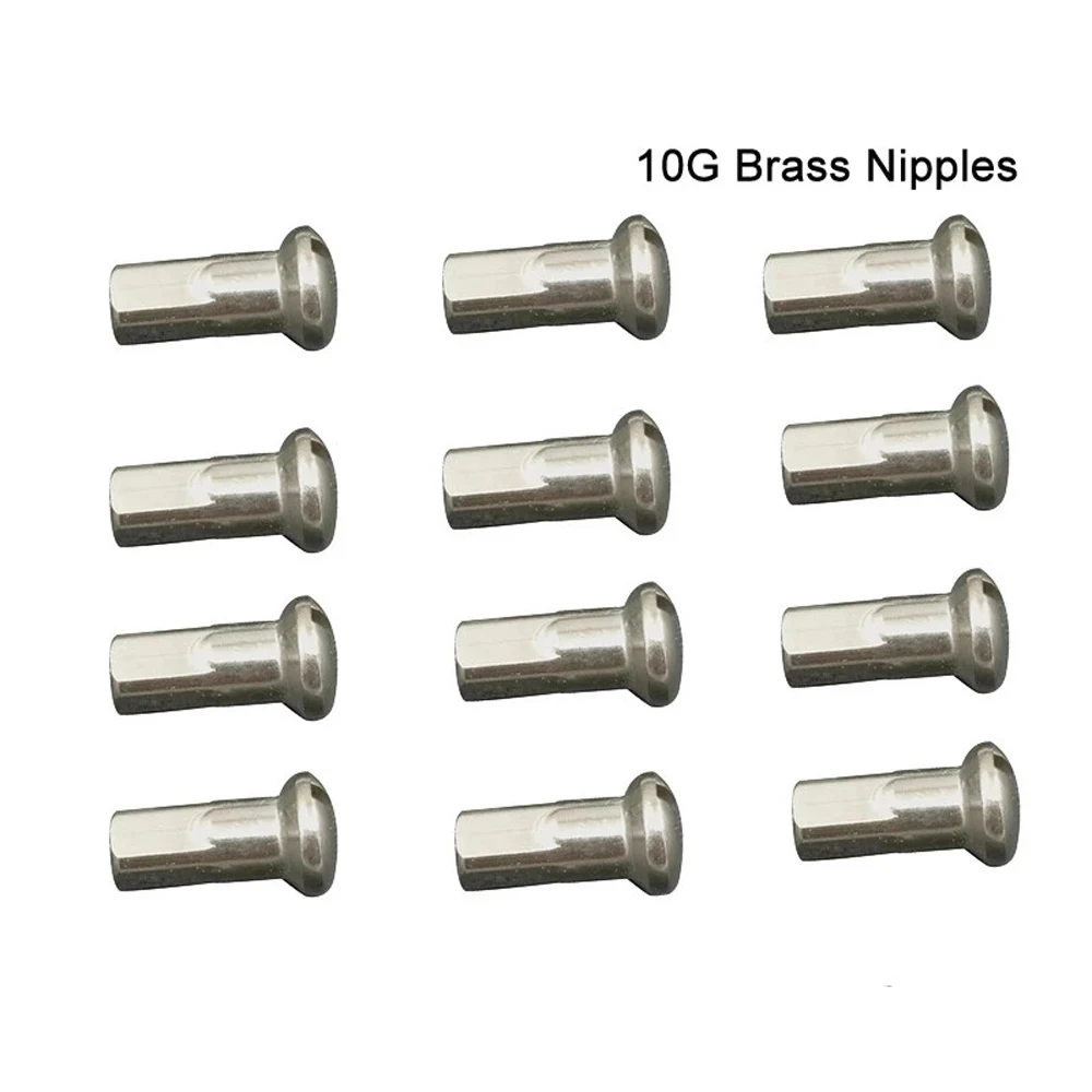 Bike Part Road Bike Bike Wheel Mountain Bike Silver Spoke Screw Spoke Cap Cycling Spokes Nipples Bicycle Spoke Nipples