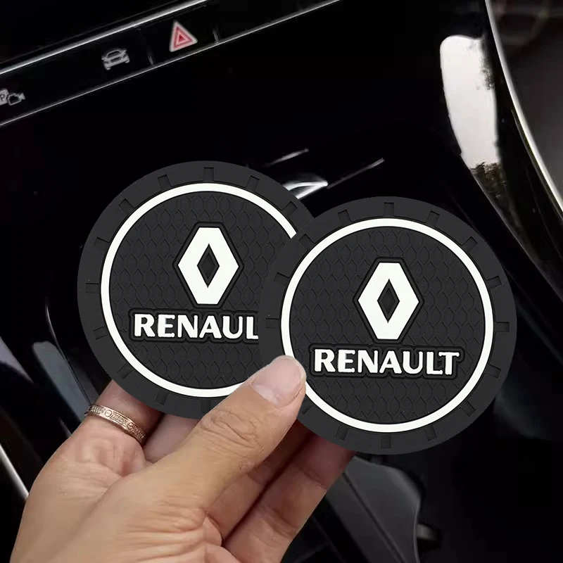

2 шт. противоскользящие подставки-подстаканники для Renault (для Renault ZOE, QM6, Austral, Kardian, Rafale, Kangoo, Arkana, Clio, Kol)