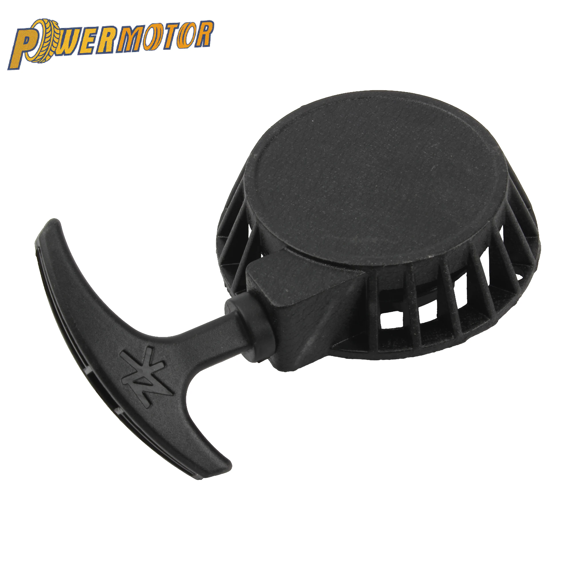 Recoil starter para atv crianças motocicleta 47cc 49cc mini pull starter recoil alumínio 2 stoke pocket bike sujeira atv quad moto começar