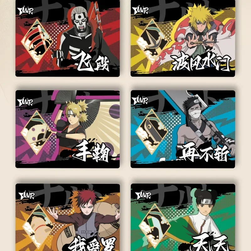 Cartão de Coleção de Personagens Anime, Naruto, O Vínculo de Konoha, Uzumaki, Sasuke, Hyuga, Hinata, Rare HR, Toy Gift, Novo