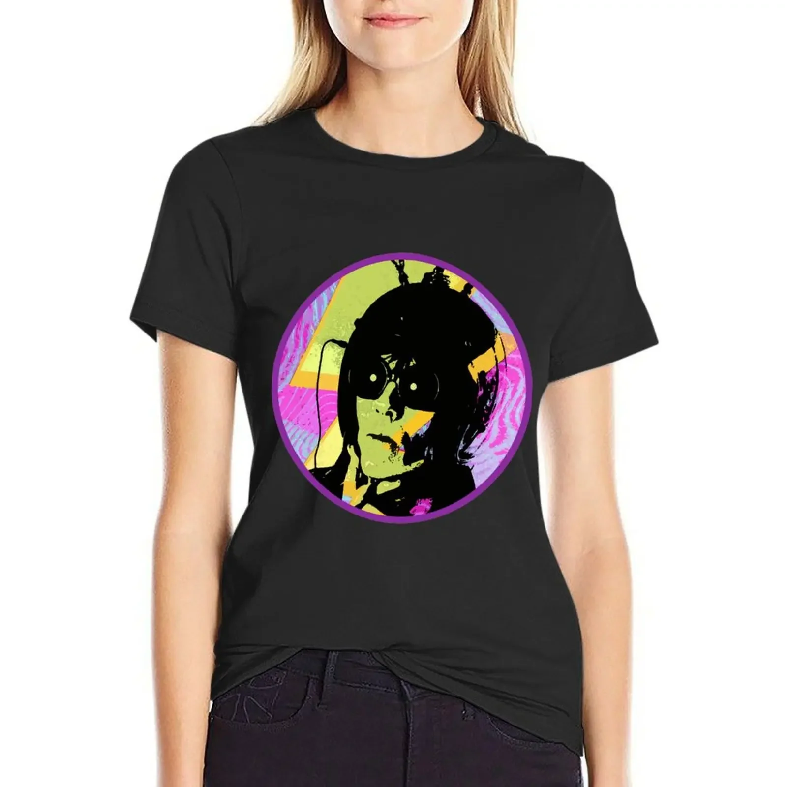 

Lux Interior The Cramps Sticker T-Shirt summer clothes tops lady clothes spring clothes Women 2024