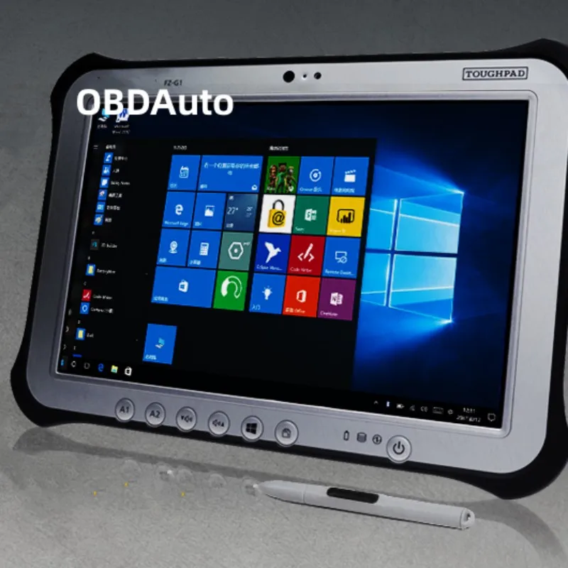 Militar robusto hardpad FZ-G1 tablet i5 3437u 8g ram 10.1 "ips tela de toque com caneta ssd ao ar livre pc trabalho para ferramenta de diagnóstico