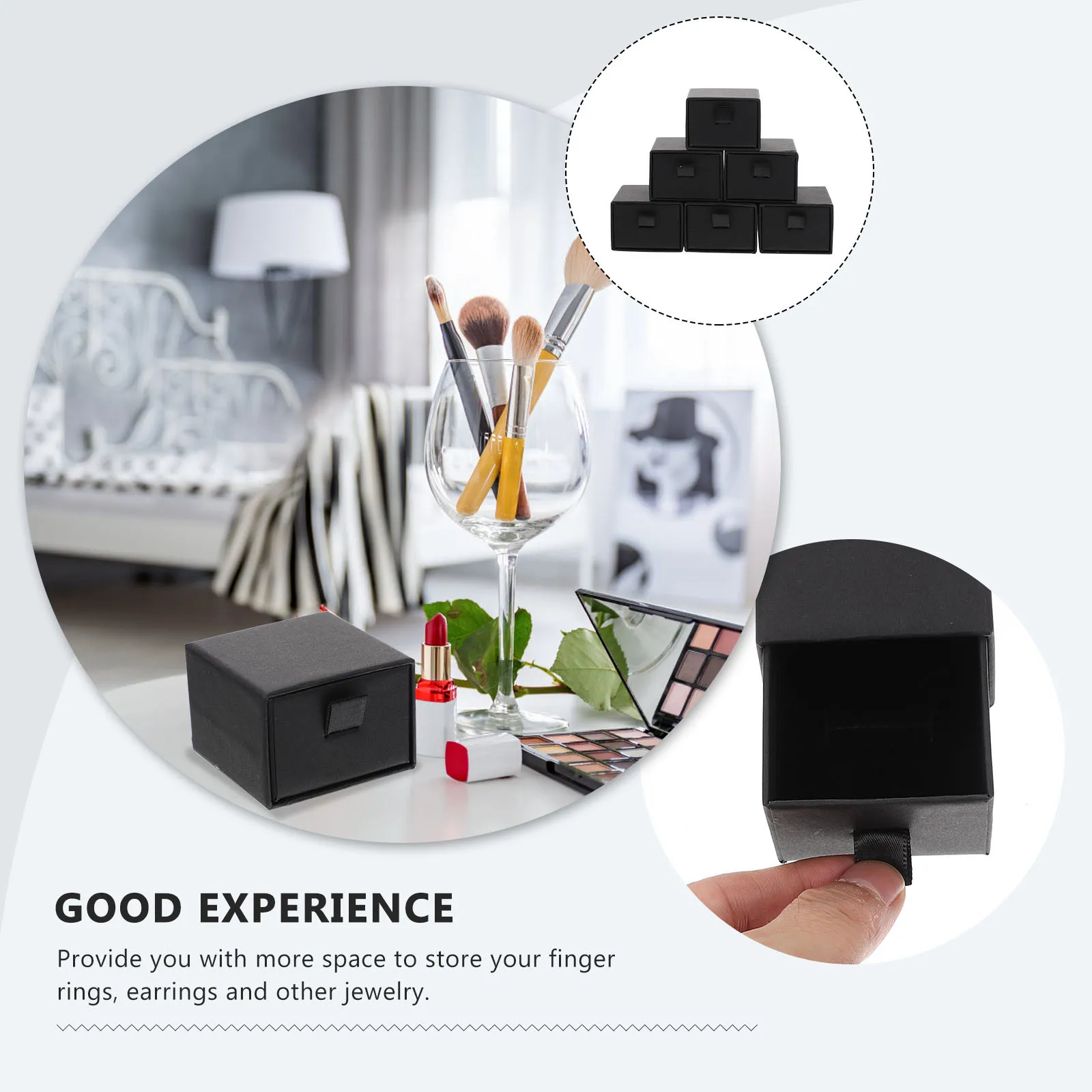 

12 шт. портативный футляр для ювелирных изделий, коробка-органайзер для сережек, ожерелий, дорожная коробка для хранения ювелирных изделий, маленький контейнер для сережек